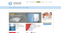 Desktop Screenshot of butikk.arkivett.no
